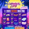 MIAMI CARNIVALLYFE WEEKEND 2025 - SUPER EARLY BIRD WEEKEND PASSES $100