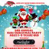 3rd Annual Kids Christmas Party Ages 1-9 Years Old