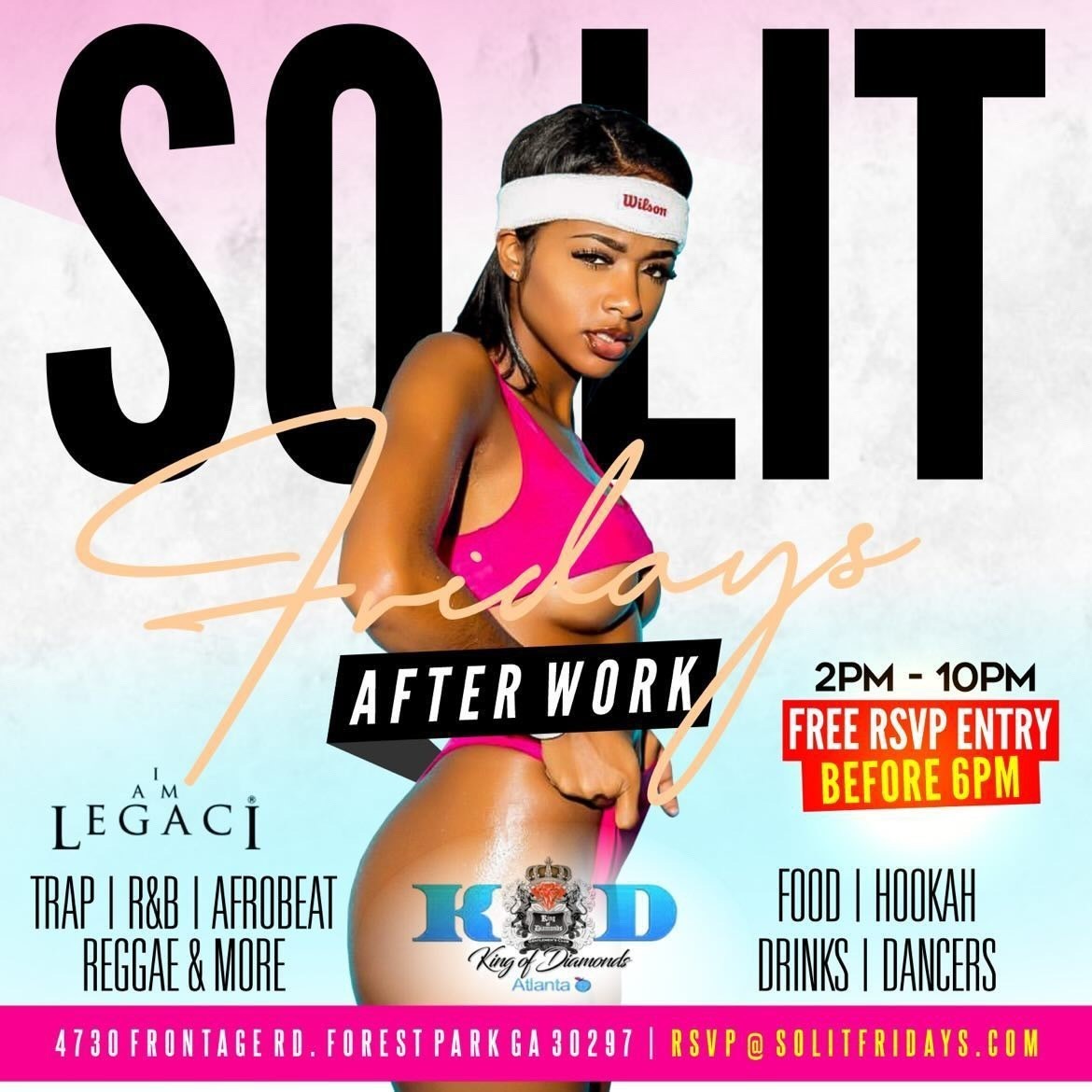 So Lit Fridays After Work | Free Admission Before 6pm With Rsvp 