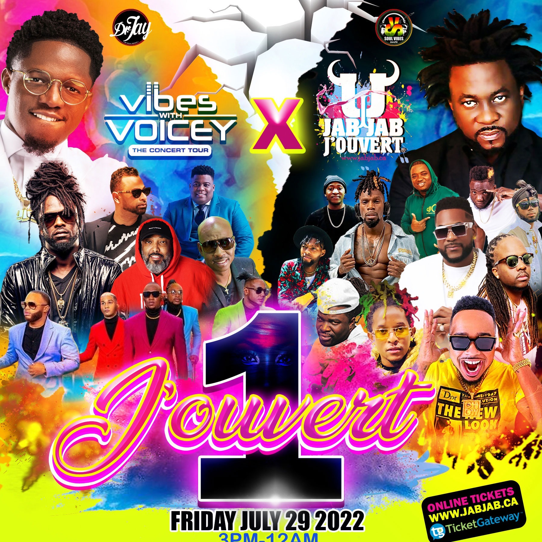 VOICE WITH VOICEY X JAB JAB J'OUVERT