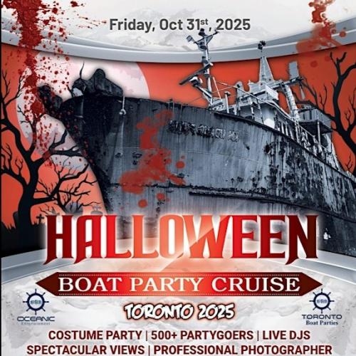 Halloween Boat Party Cruise Toronto 2025 | Tickets Start at $25