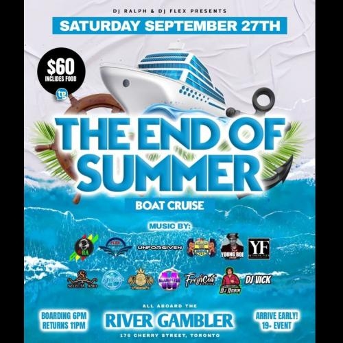 The End of Summer Boat Cruise 