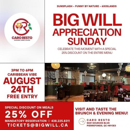 Bigwill Sunday 