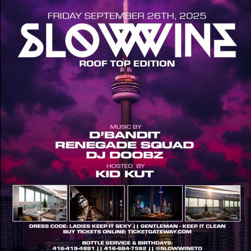 ~ SLOW WINE ~ ROOFTOP EDITION