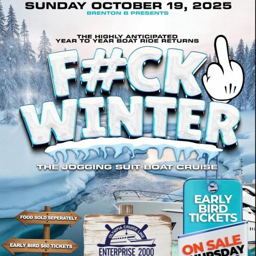 F#CK WINTER: The Jogging Suit Boat Cruise 