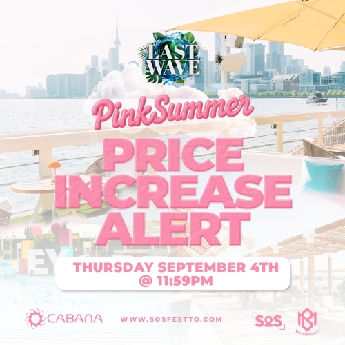 'PINK SUMMER' LAST WAVE | THE OFFICIAL SOS 2025 SUMMER CLOSING EVENT 