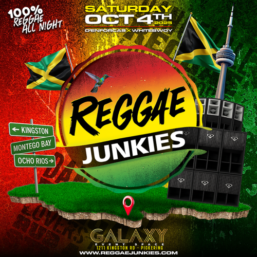 Reggae Junkies - Saturday October 4th, 2025 