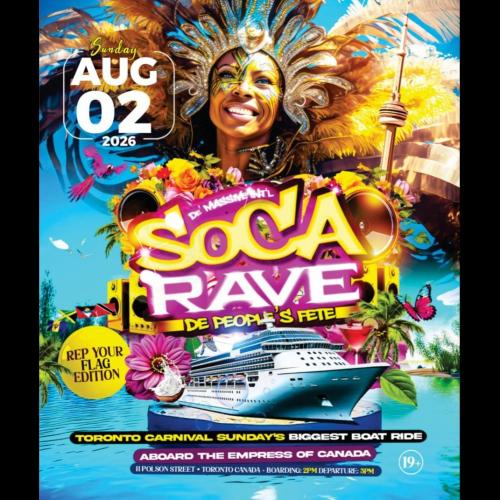 SOCA RAVE CARIBANA SUNDAY 2026 