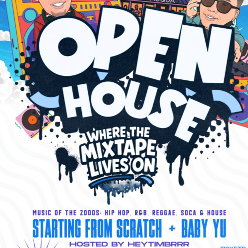 OPEN HOUSE ’THE DAY PARTY’ (WHERE THE MIXTAPE LIVES ON) 3-9pm- MAY 31 