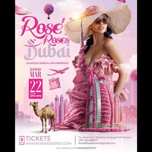 RosÉ N’ Roses Dubai 