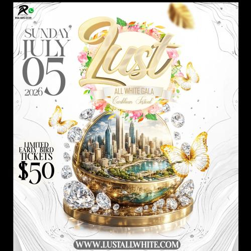 LUST ALL WHITE CARIBBEAN FESTIVAL CT 