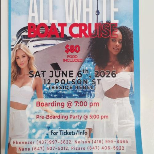 Majestic Entertainment -  All White Boat Cruise 
