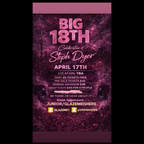 Steph’s 18th bday bash 