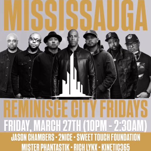 Rem•i•nisce City Fridays • With Special Guests • Sweet Touch Foundation 