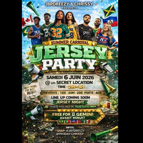 Summer Carnival Jersey Party 