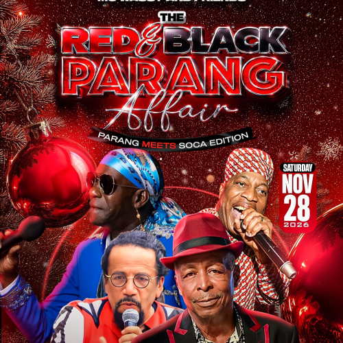 RED & BLACK PARANG SOCA AFFAIR WITH SCRUNTER & FRIENDS 