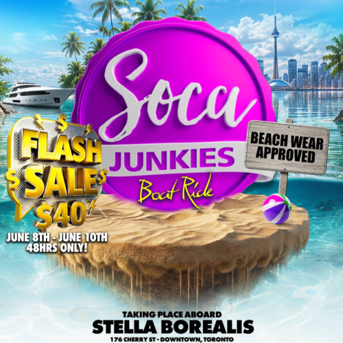 SOCA JUNKIES BOAT RIDE 2026 