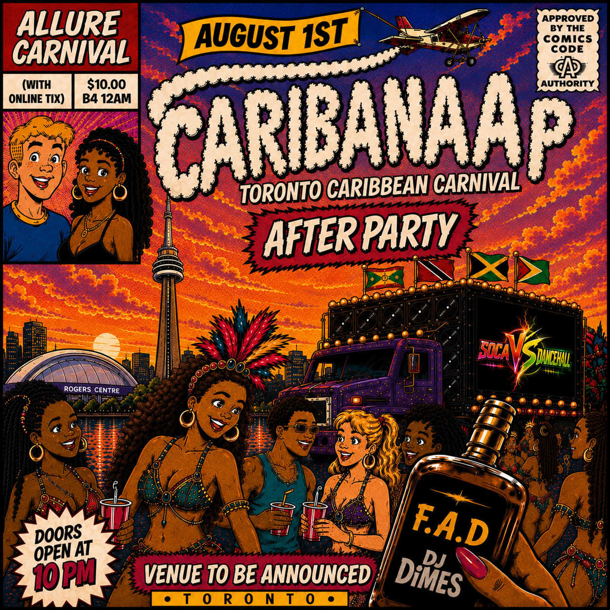 CARIBANA AFTER PARTY SOCA VS DANCEHALL 