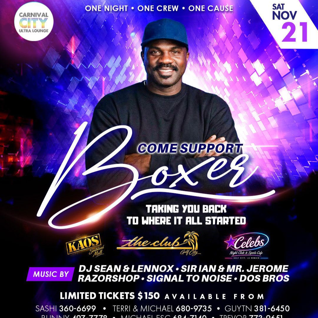 Come Support Boxer 