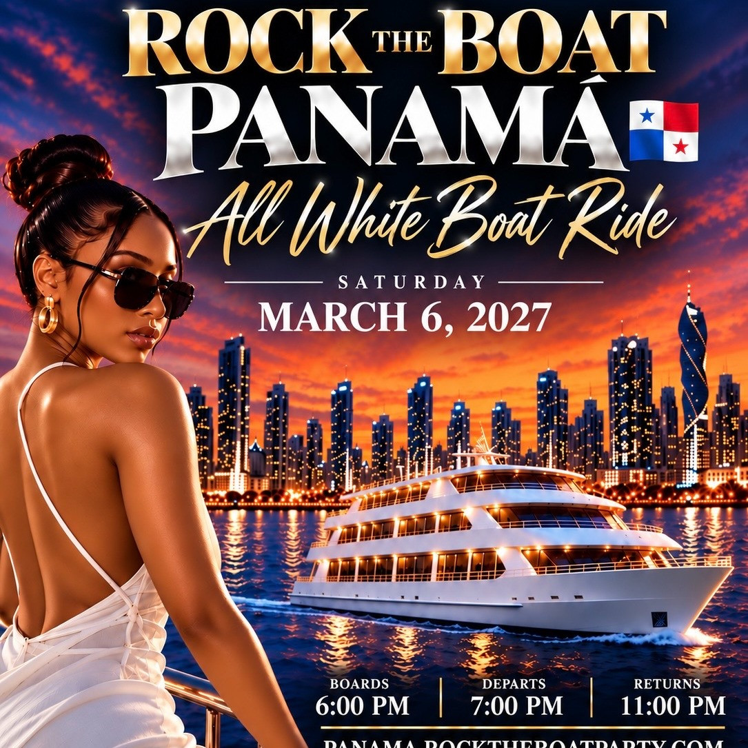 Rock The Boat Panama 2027 | All White Boat Ride 