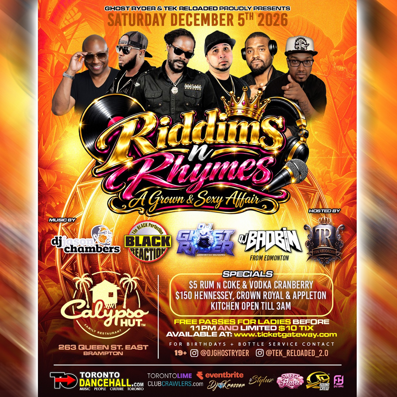 RIDDIMS N RHYMES 
