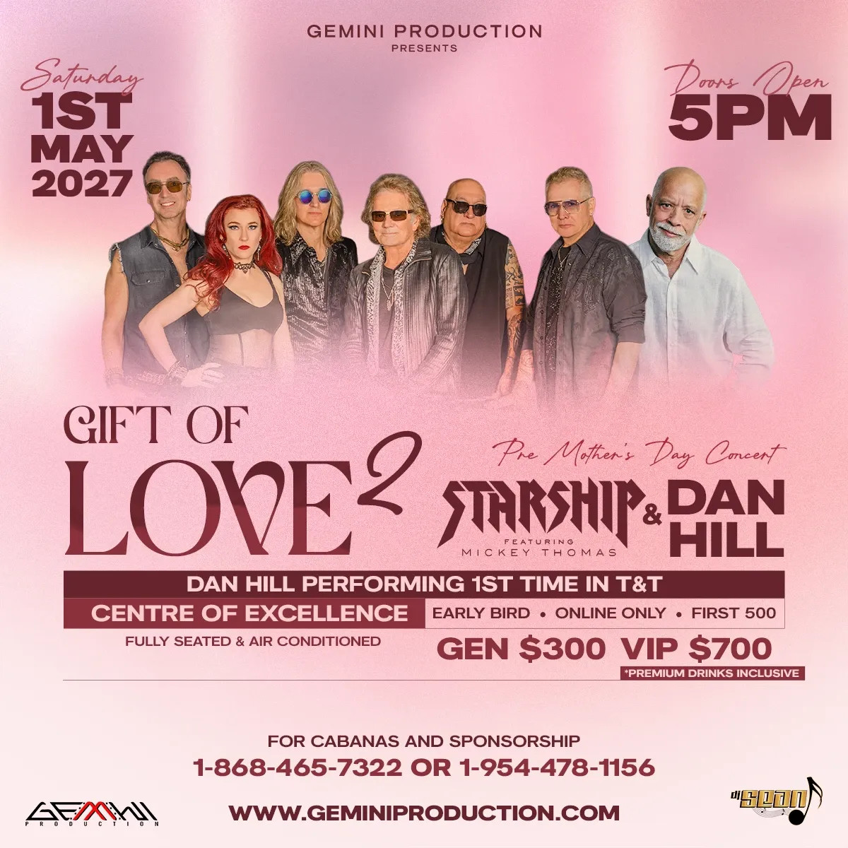 Gift of Love 2 | Ft. Dan Hill & Starship LIVE 