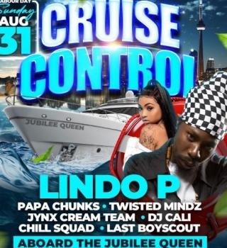 Cruise Control - Labour Day Sunday $40 