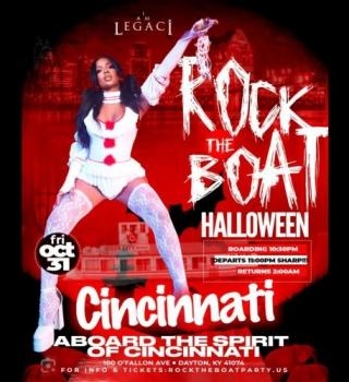 Rock The Boat Cincinnati 3rd Annual Halloween Boat Ride 2025 