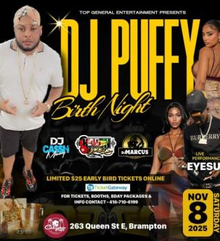 Dj Puffy Birth Night 