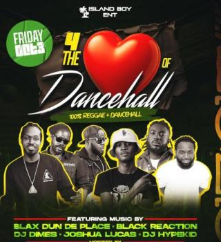 4 The Love Of Dancehall “100% Dancehall/reggae” 