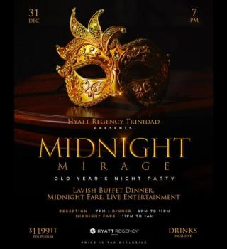 Hyatt Regency Trinidad - Masquerade: MIDNIGHT MIRAGE 