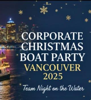 Corporate Christmas Boat Party Vancouver 2025 | Team Night On The Water 