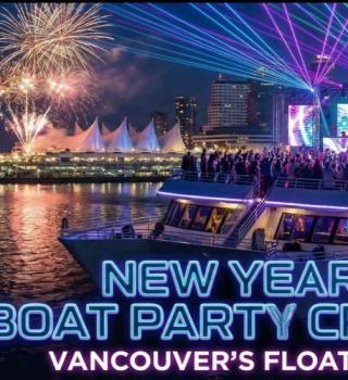 New Year’s Eve Boat Party Cruise 2026 | Vancouver’s Floating Nightclub 