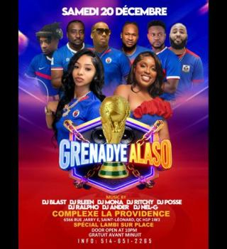 Party Grenadye Alaso December 2025 