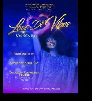 LOVE DI VIBES 80’s 90’s Ball 