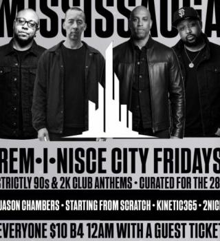 Rem•i•nisce City All Black Affair • Featuring Starting From Scratch 