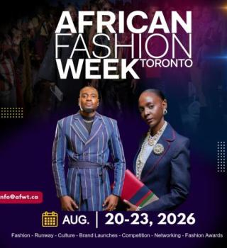 African Fashion Week Toronto: Luxury Couture Showcase & Industry Awards (show #2) 