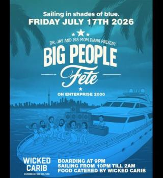 Big People Fete Cruise 2026 