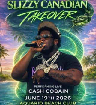 Cash Cobain Live In Pickering | June 19th | Aquario Beach Club 
