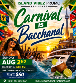 Carnival Is Bachannal - Caribana Sunday Cruise 