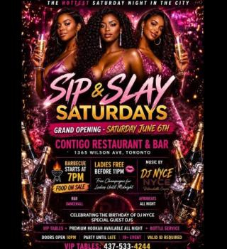 Sip N Slay Saturdays 