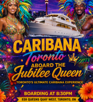 Toronto Caribana Boat Party -august 1, 2026 