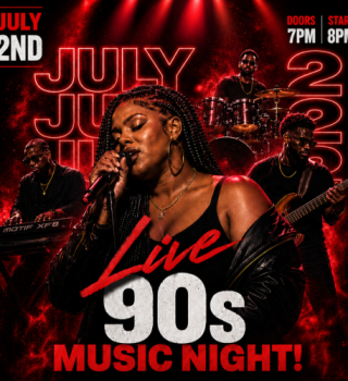 Live 90s R&b, Jazz And Soul Music Night 