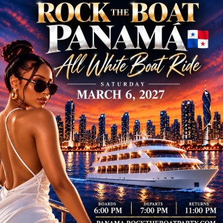 Rock The Boat Panama 2027 | All White Boat Ride 