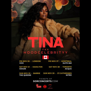 **tina** (hoodcelebritty) Live In Toronto 