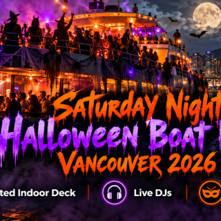 Saturday Night Halloween Boat Party Vancouver 2026 
