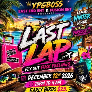 Last Lap. No Feelings Just Flights 