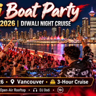 Punjabi Boat Party Vancouver 2026 | Diwali Night Cruise 