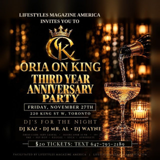 Oria On King - Third Year Anniversary Party 